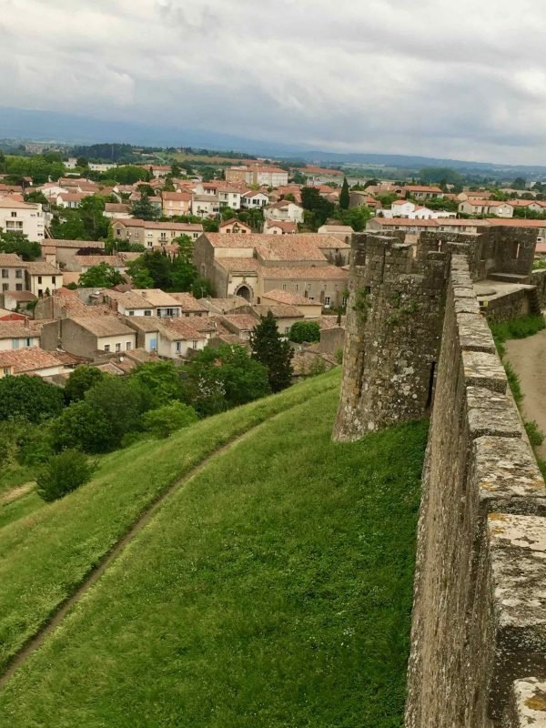 Trabajando en una muralla